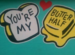See You're My Butter Half Mural, Austin, Texas