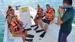 Catamaran Sail and Snorkeling Tour with Open Bar in Puerto Morelos