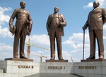 See Three Dikgosi Monument, Gaborone, Botswana