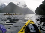 Kayak Milford Sound, New Zealand
