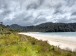 Camp at Māori Beach (Rakiura Track), New Zealand