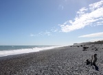Camp at Gillespies Beach, Westland National Park (Te Wahipounamu), New Zealand