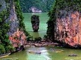 James Bond Island & Phang Nga Bay Sea Cave Canoeing by Speedboat from Phuket