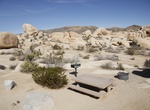 Camp at White Tank Campground, Joshua Tree National Park