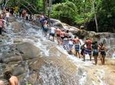Blue Hole, Secret Falls, and Dunn's River Falls Combo Day-Trip from Montego Bay
