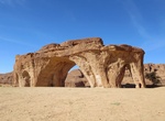 See Five Arch Rock (Ennedi Massif), Chad