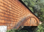 Walk Across Bridgeport Covered Bridge, Nevada County, California