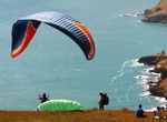 Paraglide Taylors Mistake (Te Onepoto), New Zealand