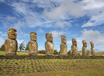 See Moais at Ahu Akivi, Easter Island, Chile