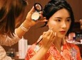 Long-sleeved 'Furisode' Kimono Experience in Kyoto