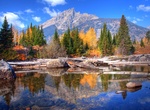Camp at Jenny Lake in Grand Teton National Park, Wyoming