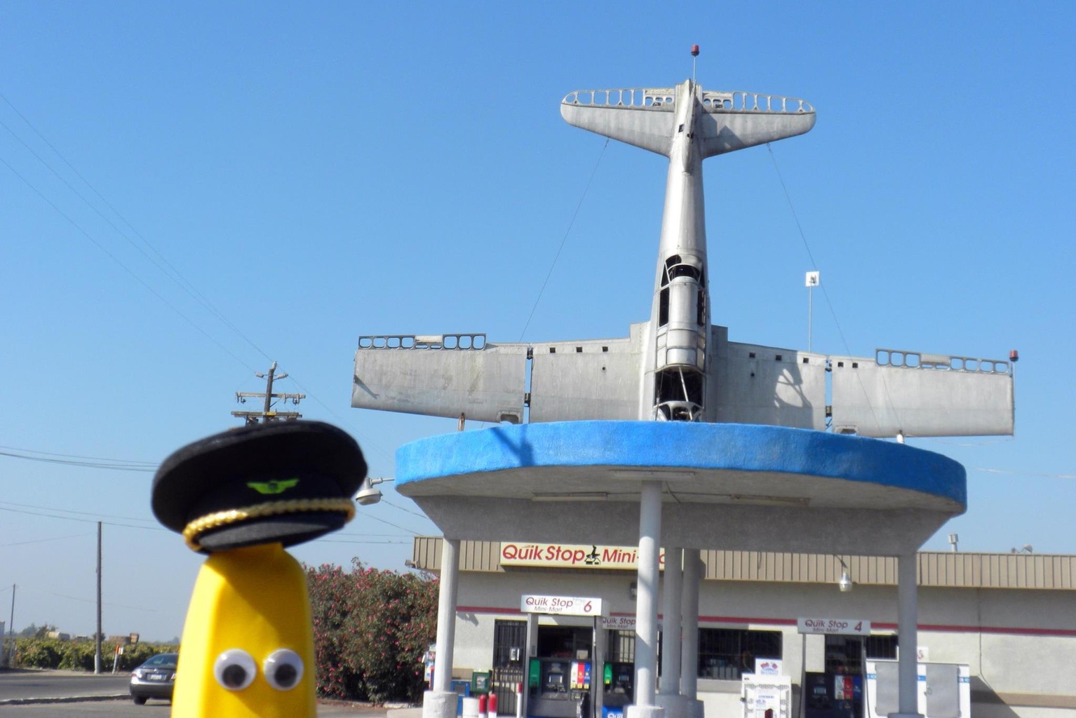 Quick Stop Mini Mart (Fighter Plane Crash Gas Station)
