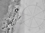 See Rogers Dry Lake Compass Rose (Edwards Air Force Base), California