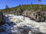 See Firehole Falls, Yellowstone National Park, Wyoming