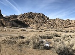 Camp at Meatloaf Campsite (Hoodgie Wall), Alabama Hills, California
