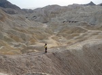 Hike Badlands Loop Trail, Death Valley National Park, California