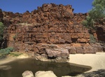 Swim in John Hayes Rockhole, Trephina Gorge Nature Park, NT, Australia