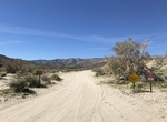 Off-road to Cattleman's Line House in RockHouse Canyon (South) & Carrizo Creek, Anza-Borrego Desert State Park, California