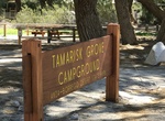 Camp at Tamarisk Grove Campground, Anza-Borrego Desert State Park, California