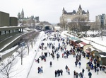 Ice skate on Rideau Canal, Canada (UNESCO Site)