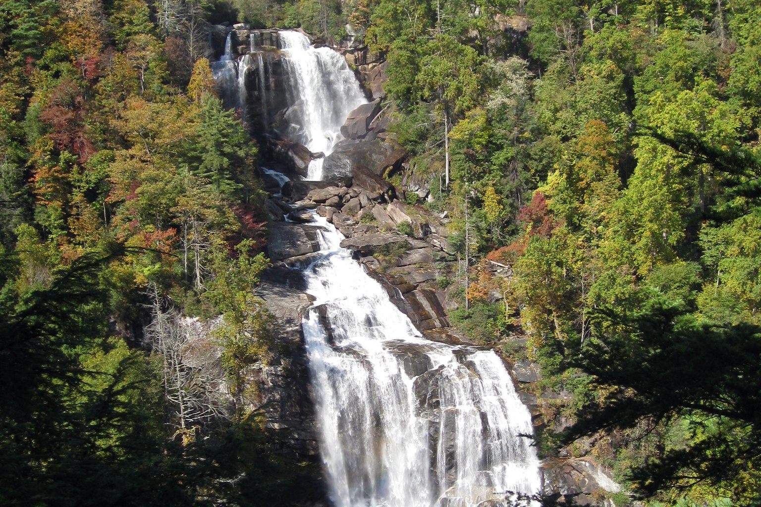 Main Waterfalls of North Carolina