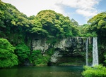 See Cheonjiyeon Waterfall, Jeju Island, South Korea