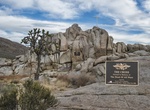 See Mojave Memorial Cross (Sunrise Rock), California