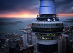 Experience SkyWalk on Sky Tower, Auckland, New Zealand