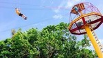 Rainforest Zipline in the El Yunque Foothills from San Juan