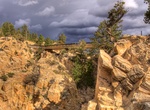 Cross Hell's Backbone Bridge, Utah