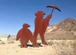 Visit Shorty Harris & Penguin Memorial, Rhyolite, Nevada