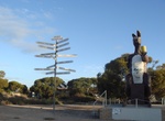 See The Big Kangaroo (Rooey II) in Border Village, South Australia