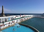 Swim in Jubilee Pool, Penzance, England
