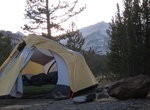 Camp at Sawmill Campground, Lee Vining, California