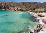 Visit Plathiena Beach, Milos Island, Greece
