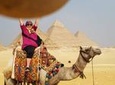 2-hour private camel ride horse outside Giza pyramids from Cairo Giza hotels