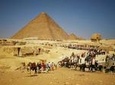8-hours full-day Egyptian museum Giza pyramids sphinx bazaars Cairo Giza hotels