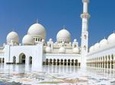 Abu Dhabi: Shiek Zayed Grand Mosque visit and glimpse of Emirates Palace AUH