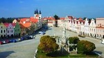 Private return day trip from Cesky Krumlov to UNESCO town of Telc with a guided walking tour