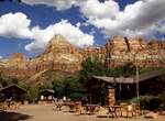 Camp at South Campground, Zion National Park, Utah