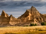 Camp at Cedar Pass Campground, Badlands National Park, South Dakota