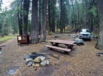 Camp at Cold Springs Campground, Sequoia National Park, California