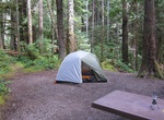 Camp at Heart O' the Hills Campground, Olympic National Park, Washington