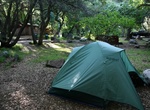 Camp at Buckeye Flat Campground, Sequoia National Park, California