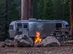 Camp at Sentinel Campground, Kings Canyon National Park, California
