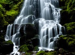See Fairy Falls, Columbia River Gorge, Oregon