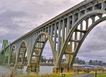 Cross Yaquina Bay Bridge, Oregon