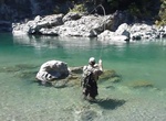 Fly Fish at Lochy River, Queenstown, New Zealand