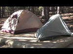 Camp at Longs Peak Campground, Rocky Mountain National Park