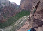 Rock Climb Touchstone Wall, Zion National Park, Utah
